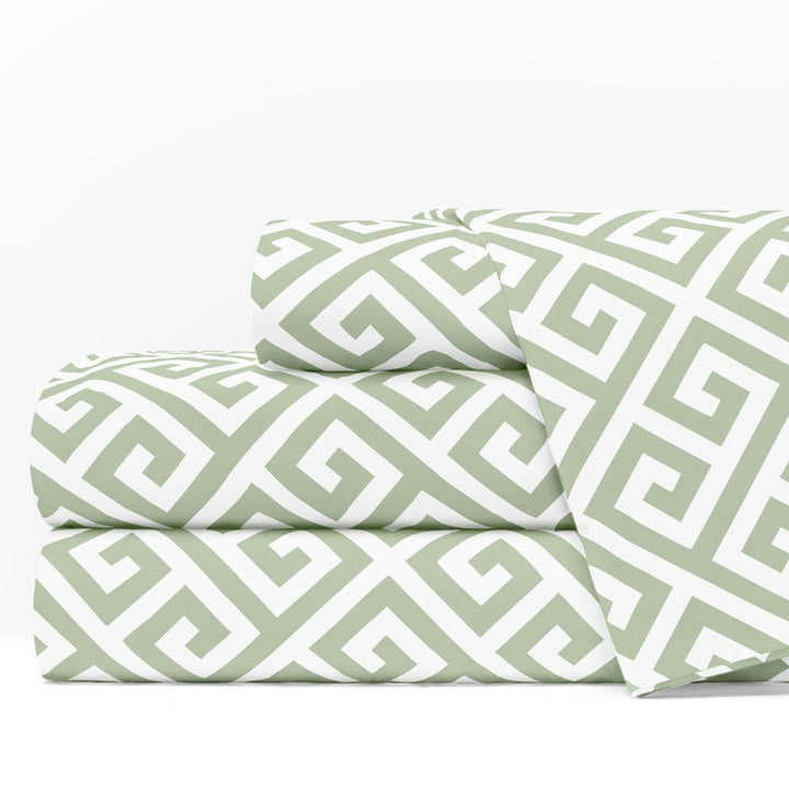 1600 Thread Sage-White Full Sheet Set - Nestopia