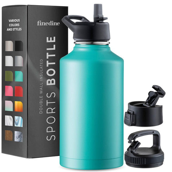 Insulated Sports Water Bottle with Straw