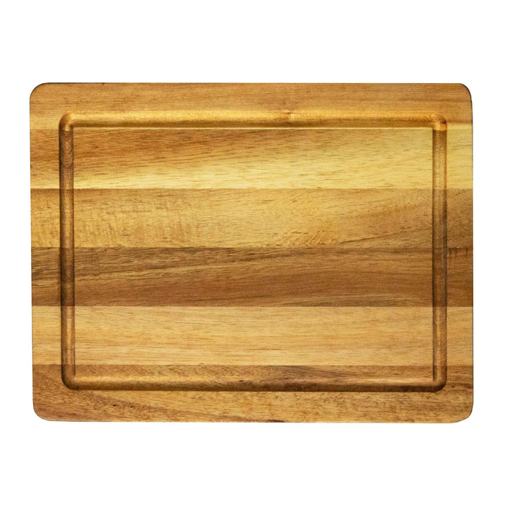 Acacia Wood Cutting Board with Juice Groove - Nestopia