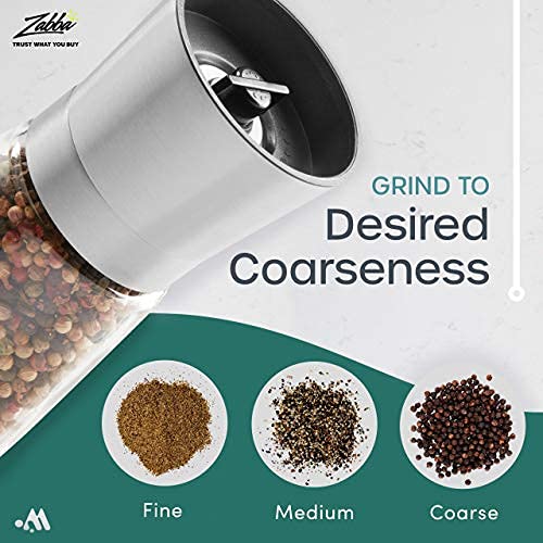 Adjustable Salt & Pepper Grinder Set - Nestopia