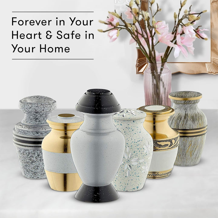 Adult Cremation Urns with Velvet Bag - Nestopia