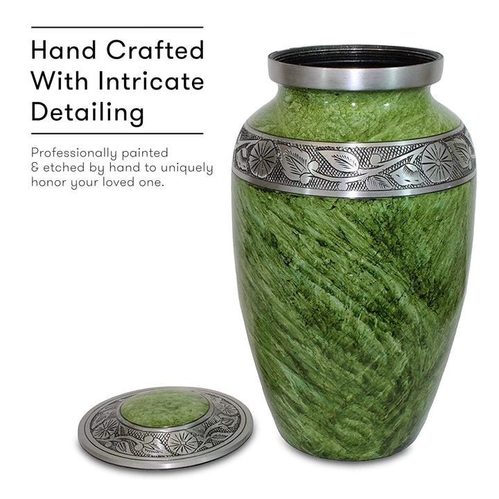 Adult Cremation Urns with Velvet Bag - Nestopia