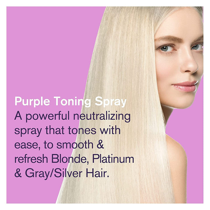 Blonde Toner Spray: Purple Leave In Toning Hair Treatment - Nestopia