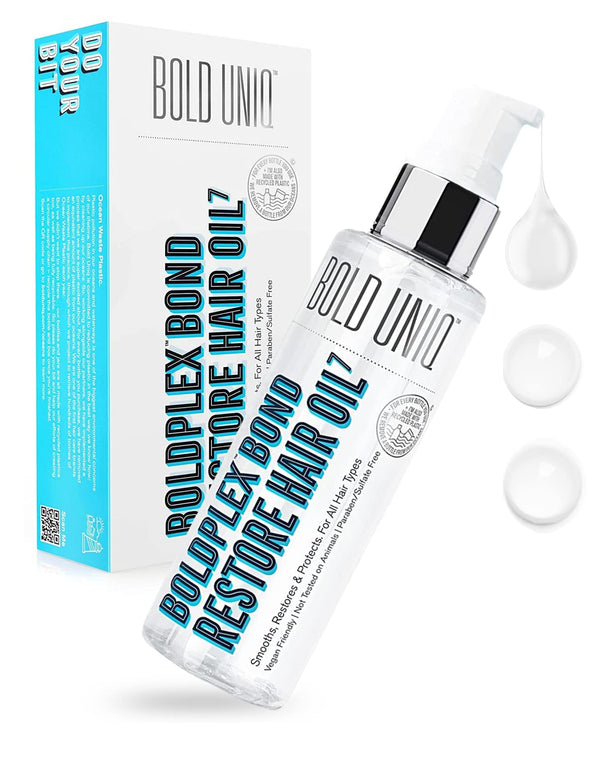 Boldplex 7 Hair Oil for Dry & Damaged Hair - 3.38 FlOz - Nestopia