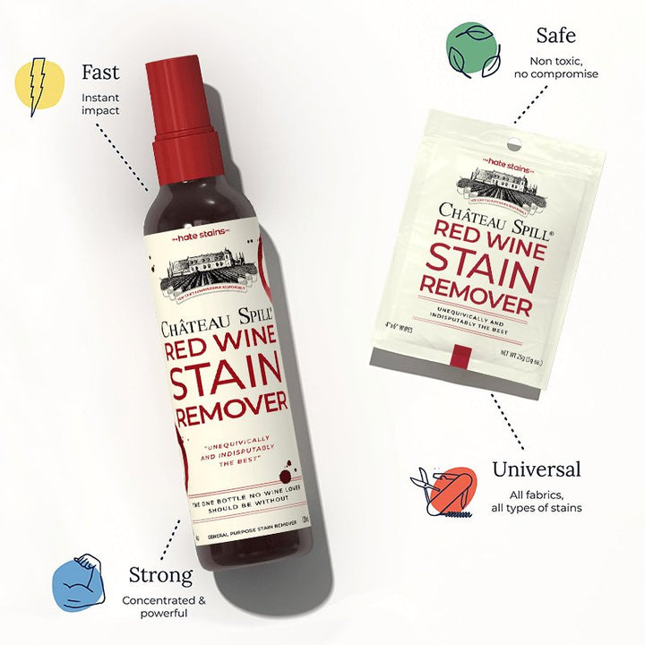 Chateau Spill Red Stain Remover Kit - Nestopia