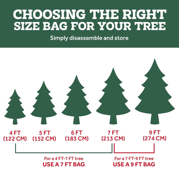 Christmas Tree Storage - Bag 9 Ft Wide - Nestopia