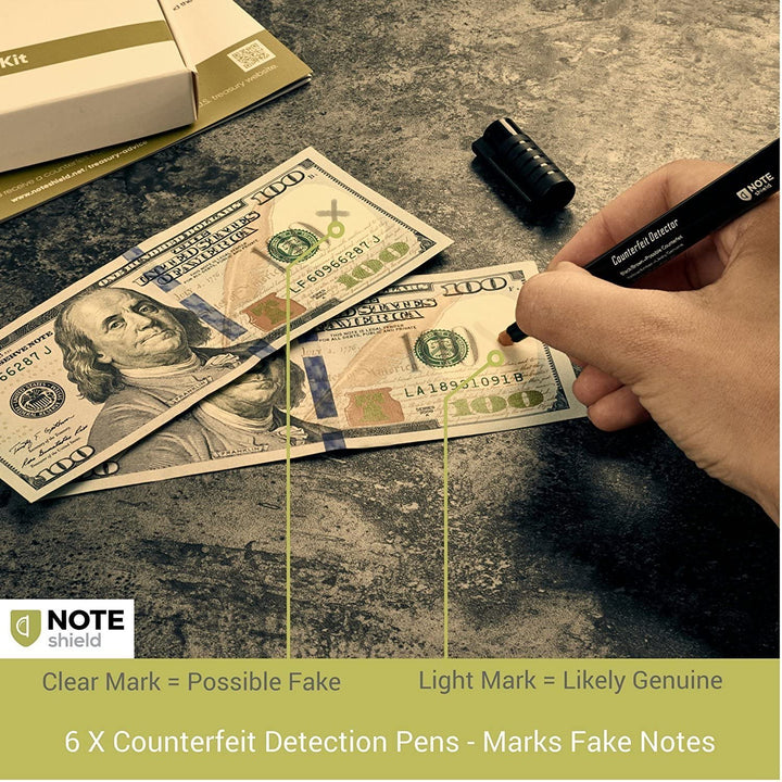 Counterfeit Detector Pen - 6 Pack - Nestopia