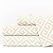 Egy Lux 1600 Sheet Set - Full - Cream/White - Nestopia