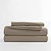 Egyptian King Sheet Set, Taupe - Nestopia