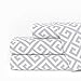 Egyptian Luxury 1600 Bed Sheet Set - Twin, White-Light Gray - Nestopia