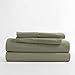 Egyptian Luxury Bed Sheet Set - Split King, Sage - Nestopia