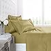 Egyptian Satin Sheet Set - King - Gold - Nestopia