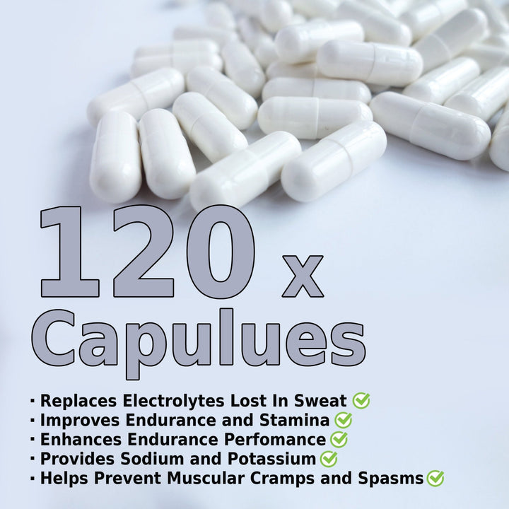 Electrolyte Tablets - 120 Capsules - Nestopia