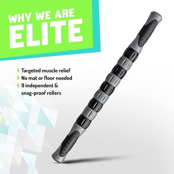 Elite Massage Roller Stick for Runners - Nestopia