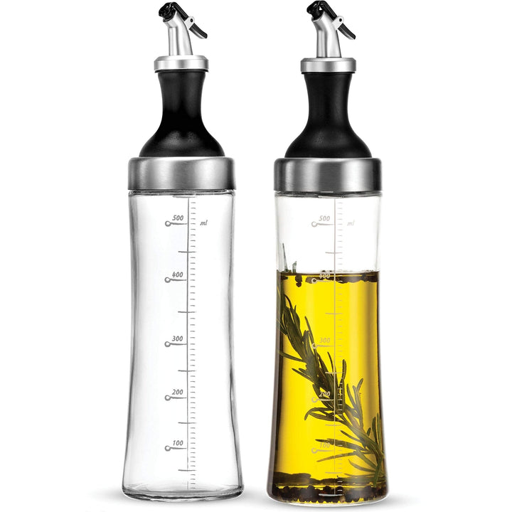 Glass Oil & Vinegar Dispenser - 18 Oz. - Nestopia