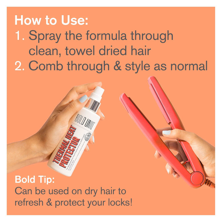 Heat Protectant Spray For Hair - 5.9 Fl.Oz - Nestopia