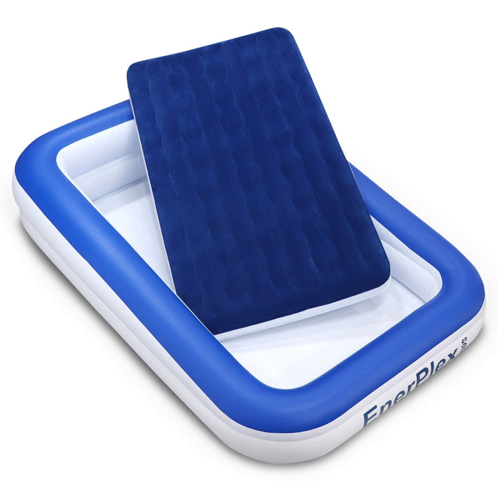 Kids Inflatable Travel Bed + Pump - Nestopia