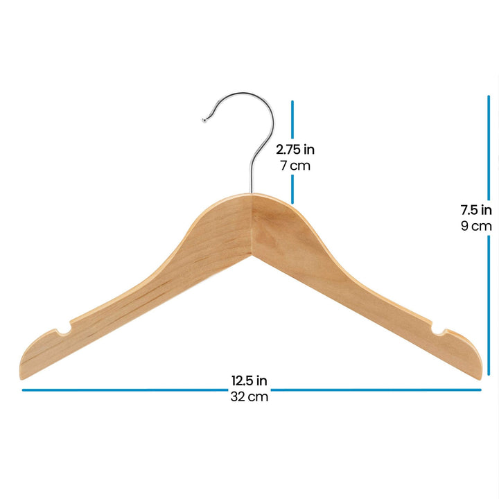 Kids Wooden Hangers - 10 Pack - Nestopia