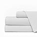 King White-Light Gray 1600 Series Bed Sheet Set - Nestopia