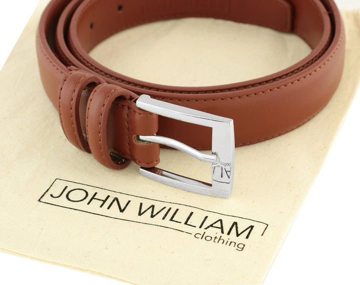 Leather Belts for Men - Brown & Black - Nestopia