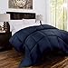 Luxury Rayon Comforter - Full/Queen - Navy - Nestopia