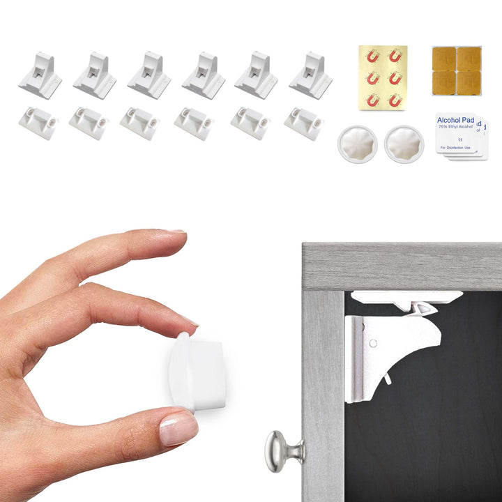 Magnetic Baby Proofing Cabinet Locks - Nestopia