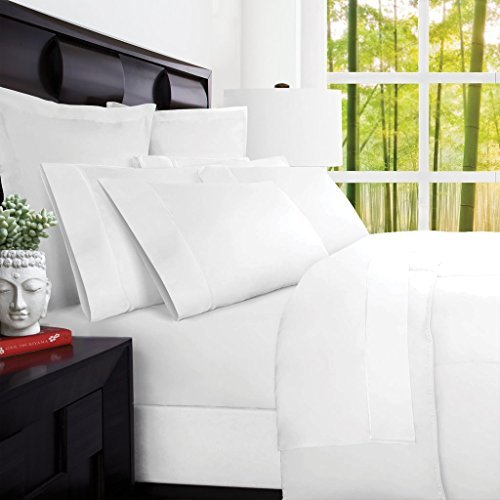 Mandarin Home Luxury 100% Rayon Bed Sheets, Eco-Friendly, Hypoallergenic, Wrinkle Resistant - Nestopia