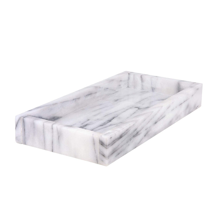 Marble Tray for Vanity and Bathroom Counters - Nestopia