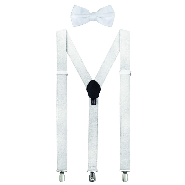 Mens Bow Tie & Suspenders Set - Formal Gift Box - Nestopia