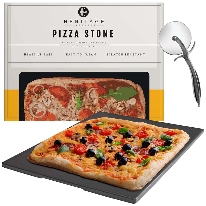 Pizza Stone for Gas Grill & Oven - Nestopia