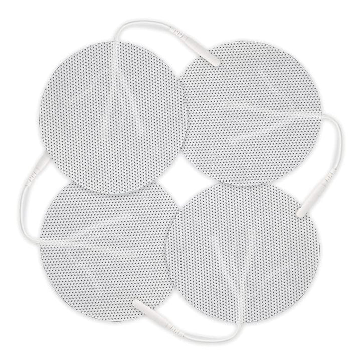 Round TENS Pads for Muscle Stimulation & Therapy, 2'' Set - Nestopia