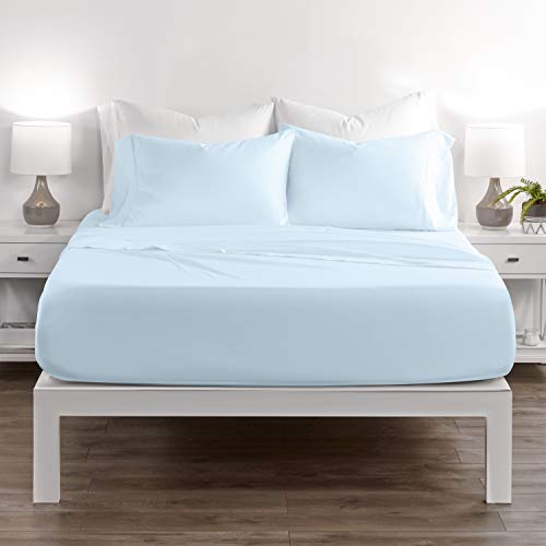 Split King Bed Sheet Set - Sky Blue - Nestopia