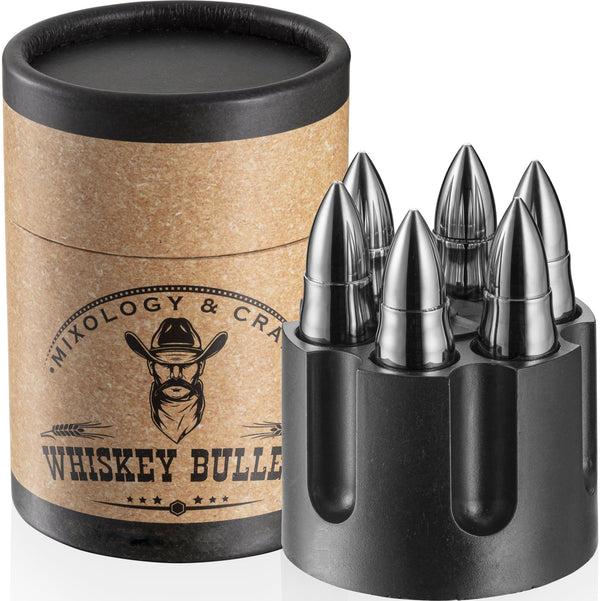 Stainless Steel Bullet Gift Set w/Revolver Freezer Base - Nestopia