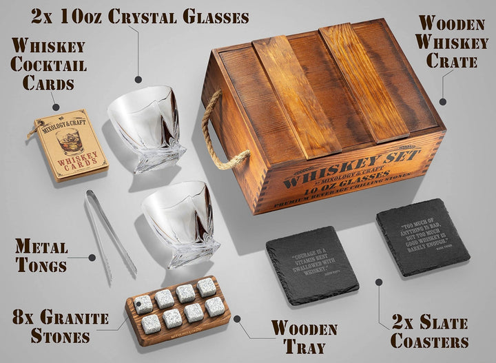 Whiskey Stones Crate - Nestopia