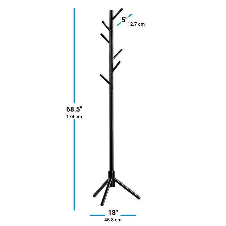 Wooden Coat Rack Stand - Nestopia