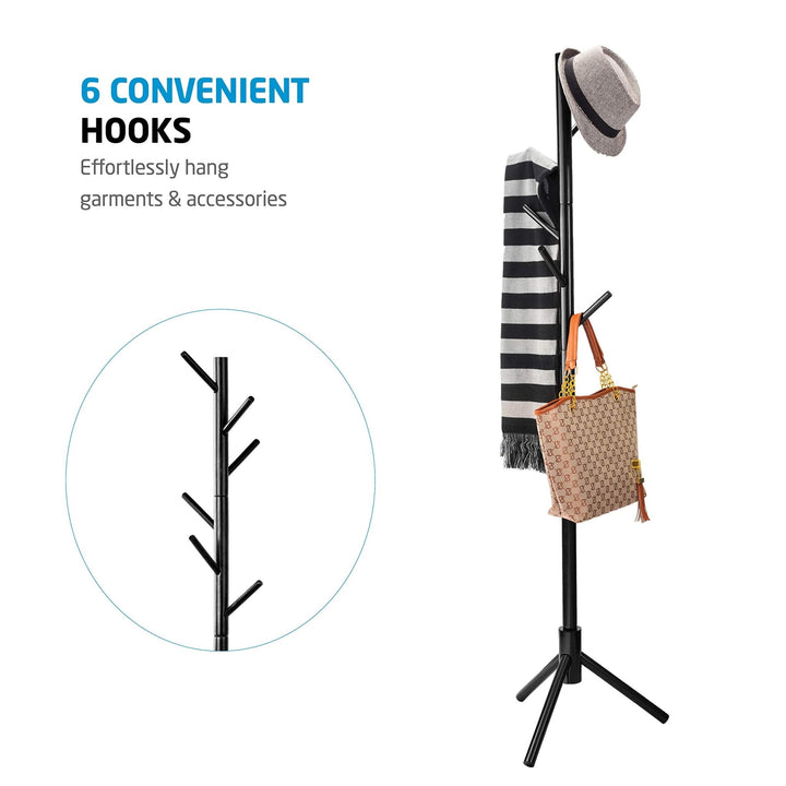 Wooden Coat Rack Stand - Nestopia