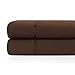 Zen Home Luxury 1500 Cal King Flat Sheet (2-Pack) - Brown - Nestopia